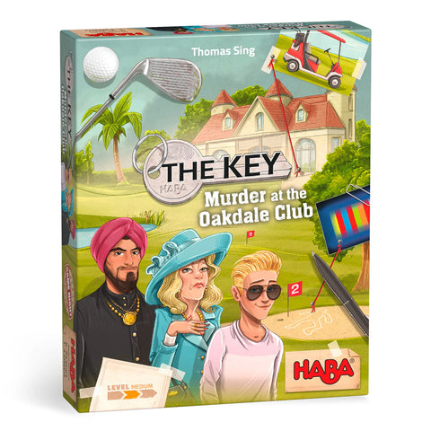 The Key: Murder at the Oakdale Club [Board Game]