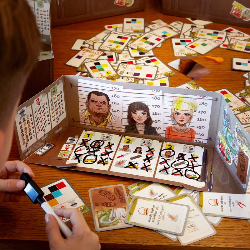 The Key: Sabotage at Lucky Llama Land [Board Game]