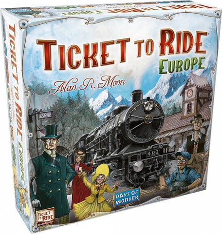 Ticket To Ride: Europe Train Adventure Game [Board Game]
