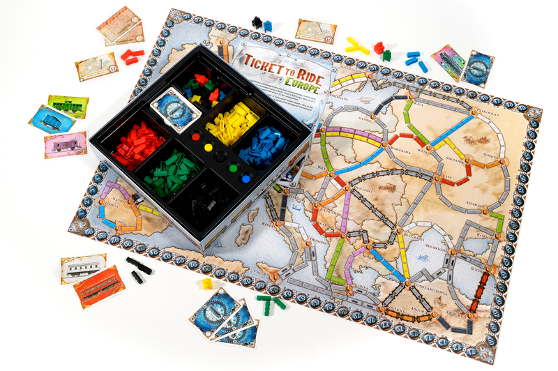 Ticket To Ride: Europe Train Adventure Game [Board Game]