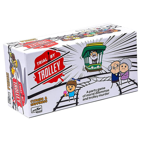 Trial By Trolley: A Game of Moral Dilemmas & Trolley Murder [Party Game]