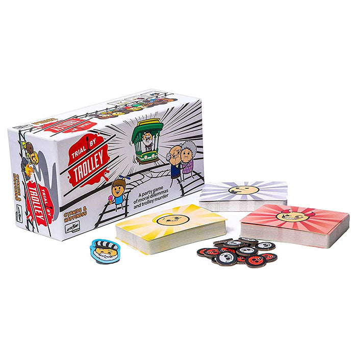 Trial By Trolley: A Game of Moral Dilemmas & Trolley Murder [Party Game]