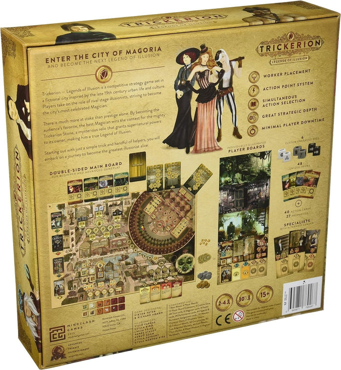 Trickerion: Legends of Illusion [Board Game]