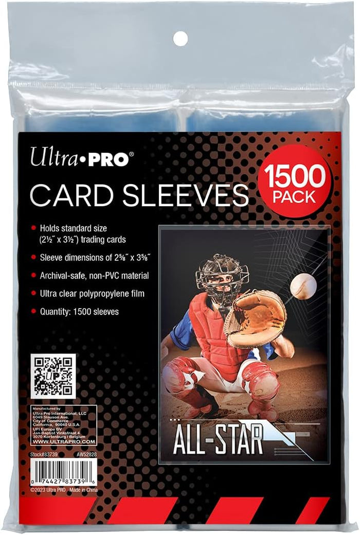 Ultra PRO: 1500ct Soft Card Penny Sleeves