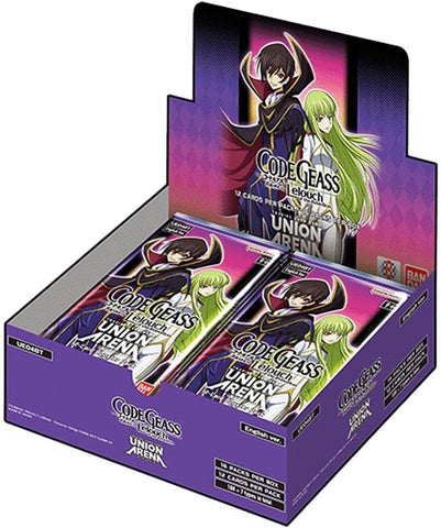 UNION ARENA Code Geass - Lelouch of the Rebellion UE04BT Booster Box