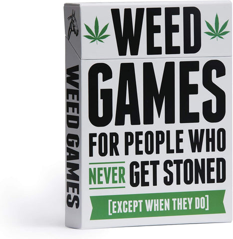 Weed Games: For People Who Never Get Stoned (Except When They Do) [Party Game]