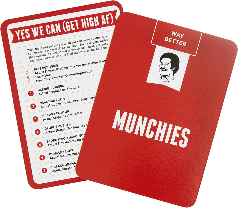 Weed Games: For People Who Never Get Stoned (Except When They Do) [Party Game]