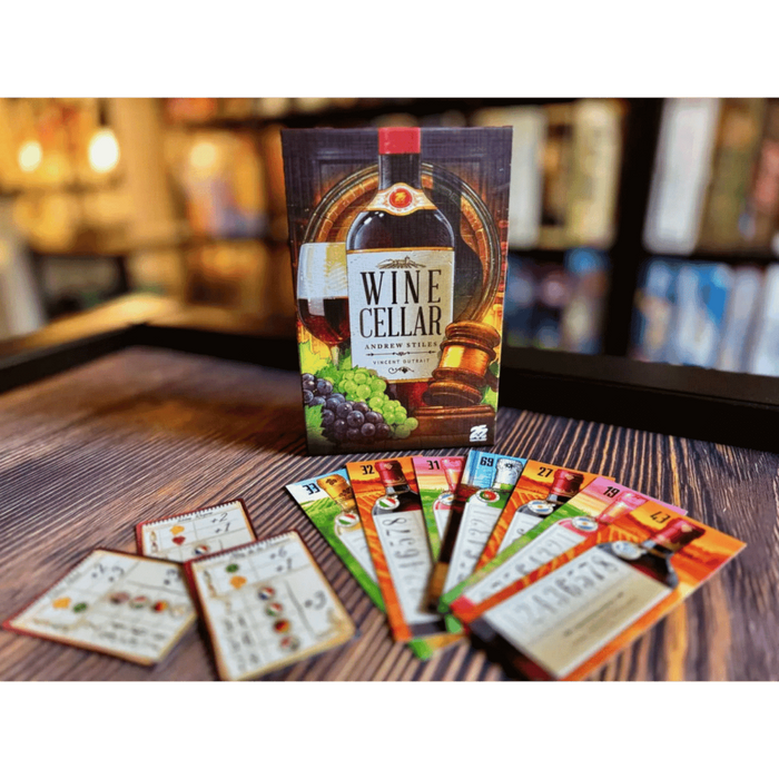 Wine Cellar - A Strategic Game of Collecting and Curating Fine Wines [Board Game]