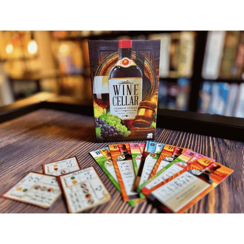 Wine Cellar - A Strategic Game of Collecting and Curating Fine Wines [Board Game]