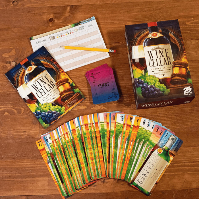 Wine Cellar - A Strategic Game of Collecting and Curating Fine Wines [Board Game]
