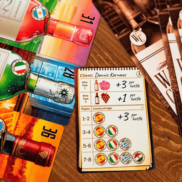 Wine Cellar - A Strategic Game of Collecting and Curating Fine Wines [Board Game]