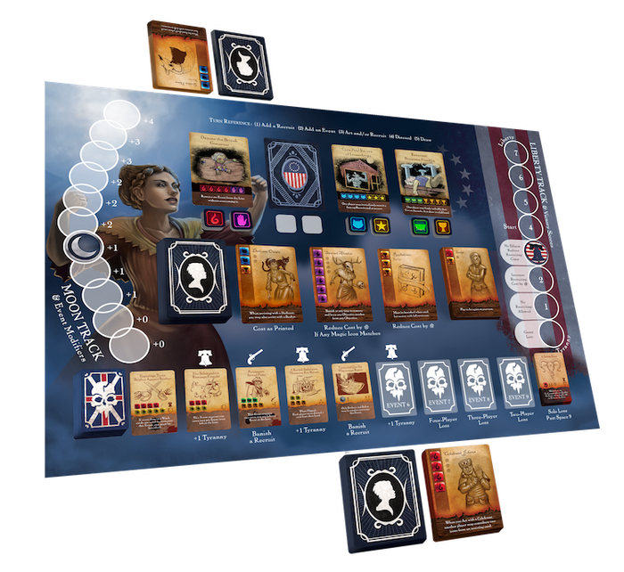 Witches of the Revolution [Board Game]