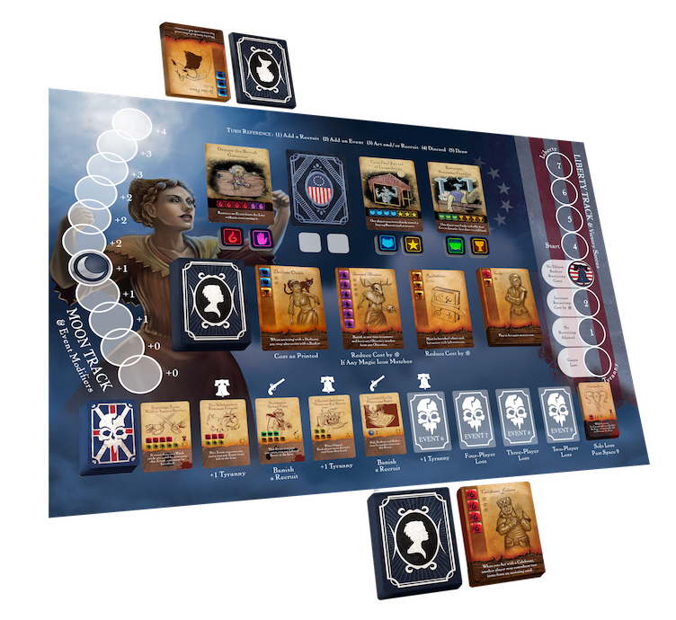 Witches of the Revolution [Board Game]