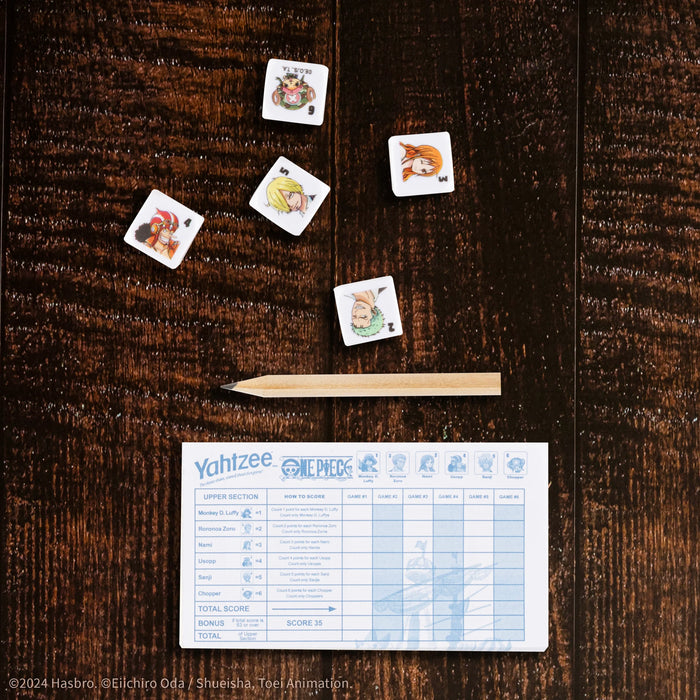 Yahtzee: ONE PIECE [Board Game]