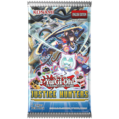 Yu-Gi-Oh! Justice Hunters - Booster Pack (1st Edition)