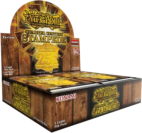 Yu-Gi-Oh! Quarter Century Stampede - Booster Box (1st Edition)