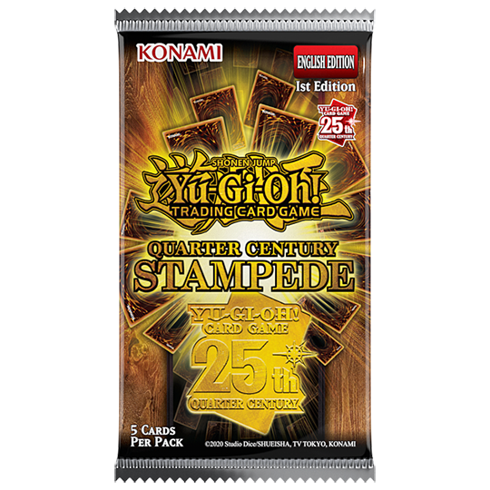Yu-Gi-Oh! Quarter Century Stampede - Booster Pack (1st Edition)