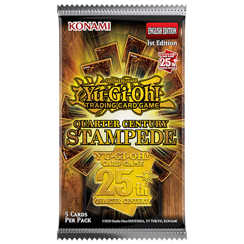 Yu-Gi-Oh! Quarter Century Stampede - Booster Pack (1st Edition)