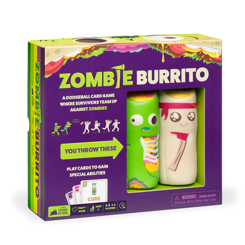 Zombie Burrito - A Dodgeball Card Game [Party Game]